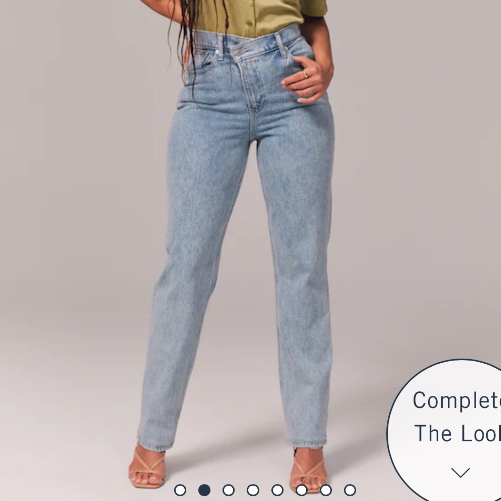 Curve Love Ultra High Rise 90s Straight Jean EXTRA SHORT